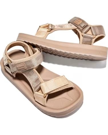 D. FRANKLIN SANDALI BASSI DONNA DFSH361014 ORO DORADO