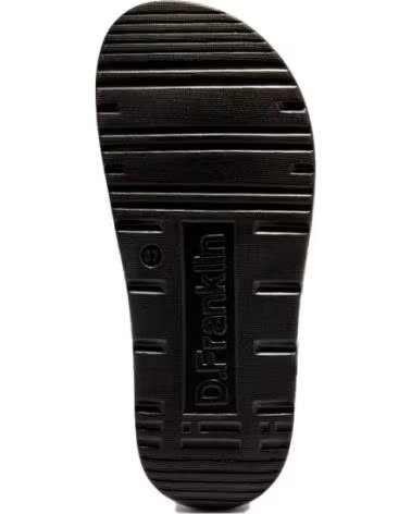 D. FRANKLIN SANDÁLIAS RASTEIRAS FEMININAS DFSH413001 PRETO NEGRO