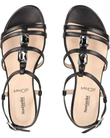NERO GIARDINI SANDALIA CON BRILLANTES 1171477 NEGRO