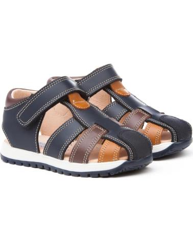 Sandali per Bambino ANGELITOS SANDALIA PIEL 443 MARINO