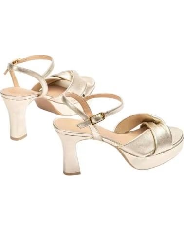 UNISA Sandalias De Tacon Onoa-26-Lmt en plateado para mujer PLATINO