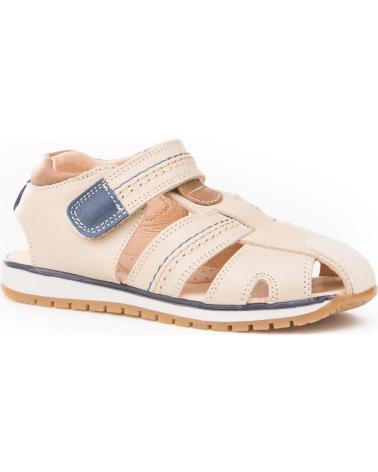 Sandali per Bambino ANGELITOS SANDALIA PIEL 448 BEIGE
