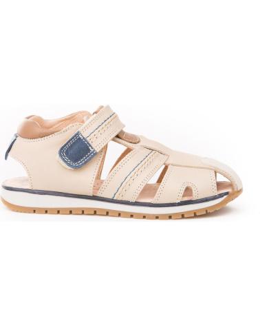 Sandali per Bambino ANGELITOS SANDALIA PIEL 448 BEIGE