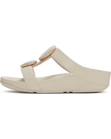 FITFLOP SANDALIAS CON PIEDRAS PARA MUJER BEIGE