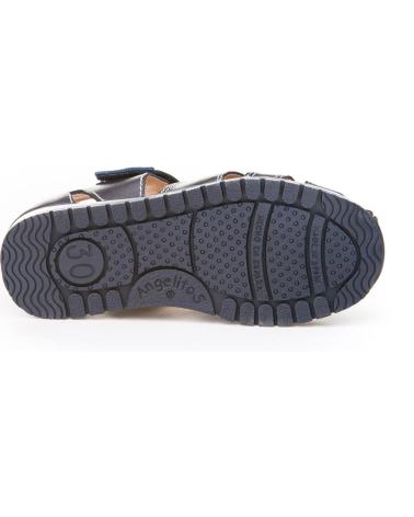 Sandali per Bambina e Bambino ANGELITOS SANDALIA PIEL 449 MARINO