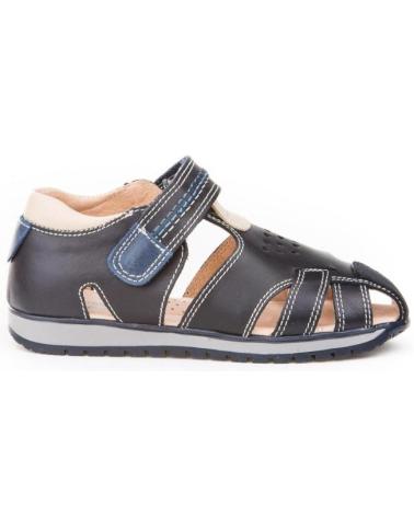 Sandalen für Mädchen und Junge ANGELITOS SANDALIA PIEL 449 MARINO
