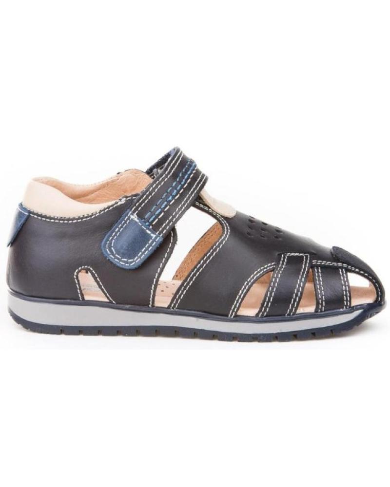 Sandali per Bambina e Bambino ANGELITOS SANDALIA PIEL 449 MARINO