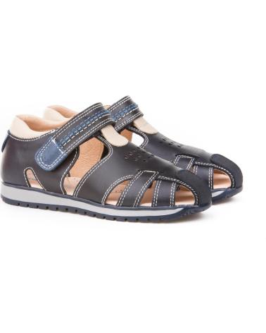 Sandali per Bambina e Bambino ANGELITOS SANDALIA PIEL 449 MARINO