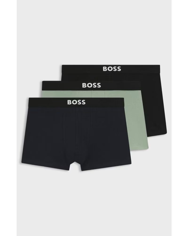 BOSS 3-PACK TRUNK ONE BOXERS, REFERENCE 1185557 NEGRO