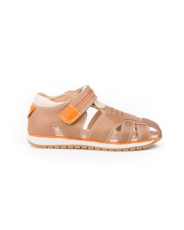 Sandali per Bambina e Bambino ANGELITOS SANDALIA PIEL 449 TAUPE