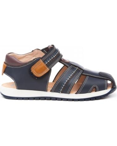 Sandali per Bambino ANGELITOS SANDALIA PIEL 451 MARINO