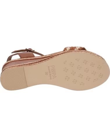 Inicio-POPA-SANDALIAS-DE-TACON-CB41002003-EN-MARRON-PARA-MUJER-CUERO-YUTE