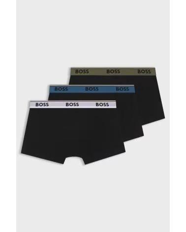 PACK OF 3 BOSS POWER TRUNK BOXERS, REF: 1185556 NEGRO
