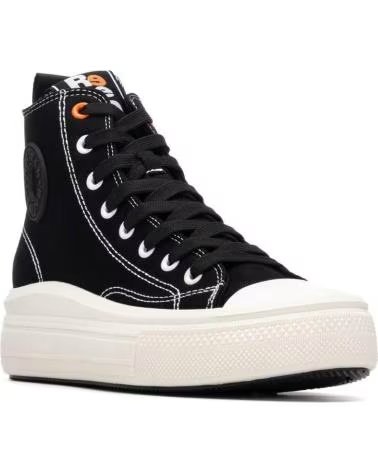 SAPATILHAS CASUAIS REFRESH 175062 DE CANO ALTO NEGRO