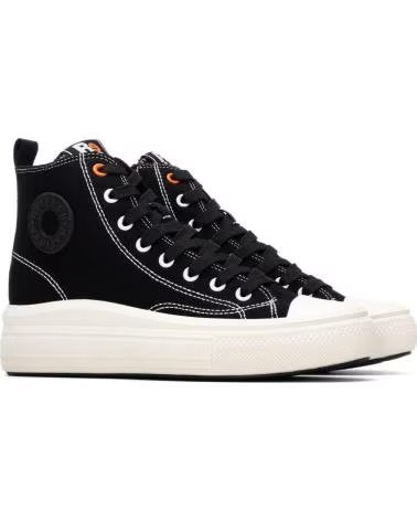 SAPATILHAS CASUAIS REFRESH 175062 DE CANO ALTO NEGRO