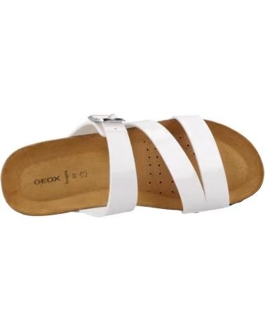 GEOX D NEW STHELLAE SANDALEN, REFERENZ 1172470, FARBE WEISS C1000
