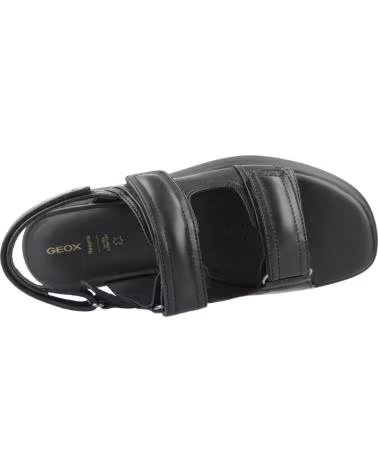 GEOX SANDALIAS D55D4B MUJER NEGRAS C9999