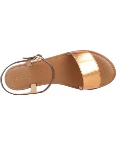 GEOX SANDÁLIAS MULHER D SOZY S, COR LARANJA, REF 1172482/1172554 C2T5F