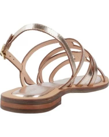 GEOX SANDALIAS D55YFA PARA MUJER EN COLOR ORO C2012