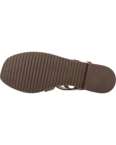 GEOX SANDALES D55YFC FEMME MARRON RÉF 1172490 C5006