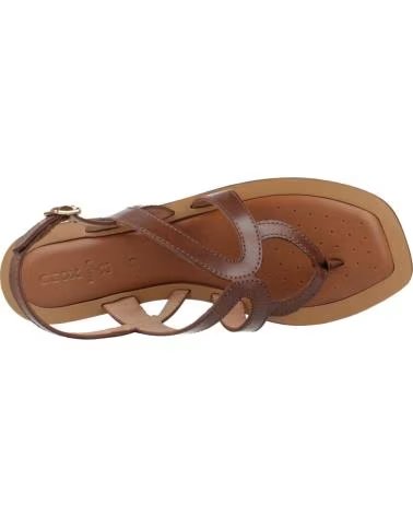 GEOX SANDALES D55YFC FEMME MARRON RÉF 1172490 C5006