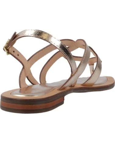 GEOX SANDÁLIAS D SOZY QC MULHER COR OURO REF 1172563 C2012