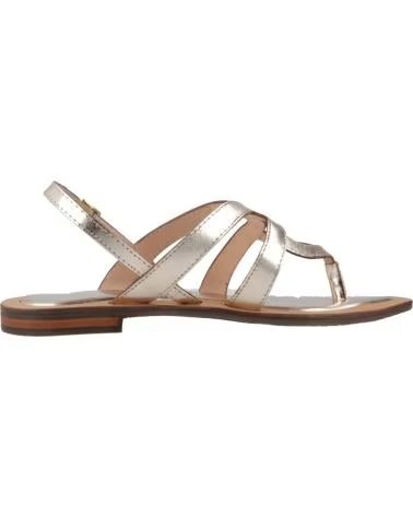 GEOX SANDÁLIAS D SOZY QC MULHER COR OURO REF 1172563 C2012