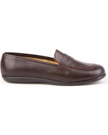 Scarpe per Bambina ANGELITOS ESCOLAR PIEL 466 CHOCOLATE