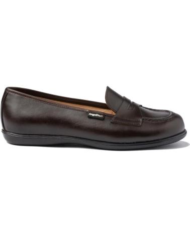 Scarpe per Bambina ANGELITOS ESCOLAR PIEL 467 CHOCOLATE