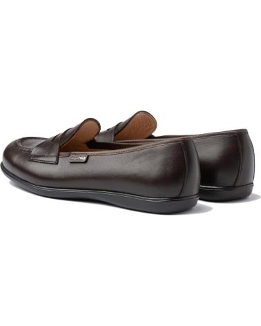 Zapatos de Niña ANGELITOS ESCOLAR PIEL 467 CHOCOLATE