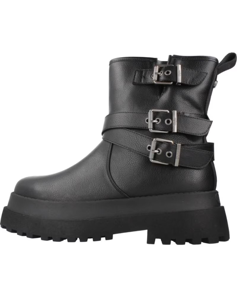Inizio-BUFFALO-BOTAS-MUJER-MODELO-PLUTO-FARMER-BIKER-COLOR-NEGRO-BLACK
