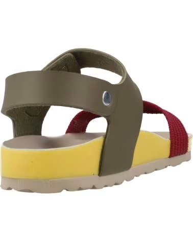 DUUO SANDALIAS NINO MODELO CANDY 03 COLOR VERDE YLLOW