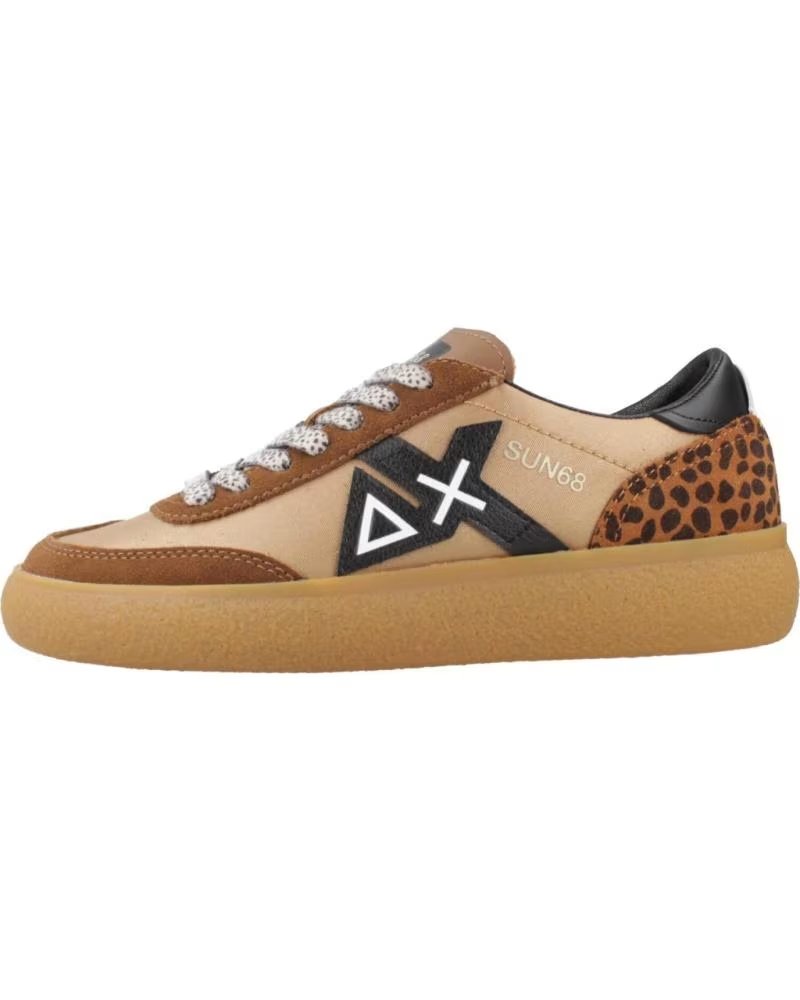 SUN68 BASKETS SALLY FEMME ANIMAL PRINT S93 FOX RÉF 1172515