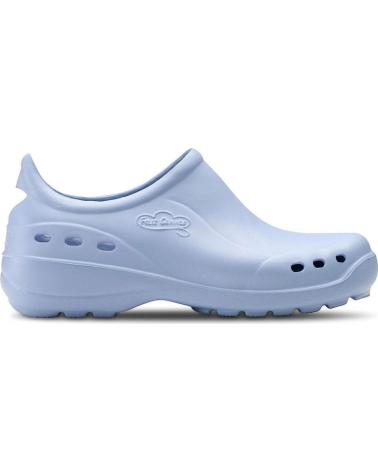 FELIZ CAMINAR ZUECOS MUJER FLOTANTES SHOES CELESTE TURQUESA