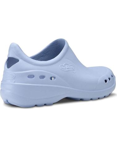 FELIZ CAMINAR ZUECOS MUJER FLOTANTES SHOES CELESTE TURQUESA