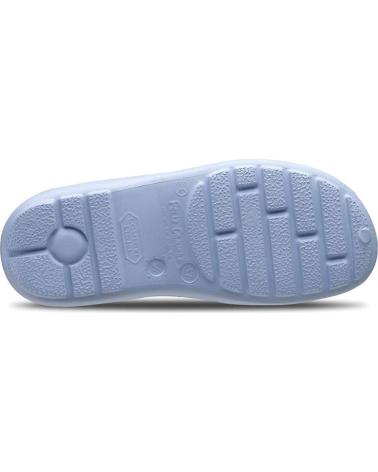 FELIZ CAMINAR ZUECOS MUJER FLOTANTES SHOES CELESTE TURQUESA