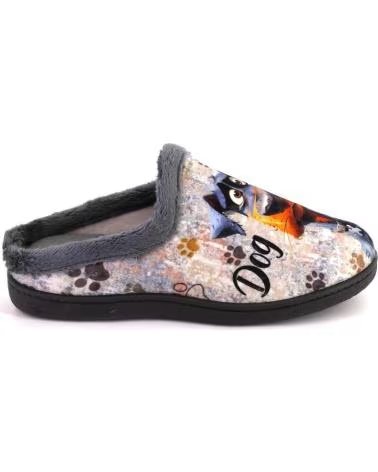 Início-PLUMAFLEX-12229DOG-ZAPATILLAS-DE-CASA-DE-HOMBRE-GRIS