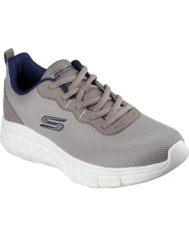 ZAPATILLAS SKECHERS 118109 CASUAL HOMBRE TAUPE