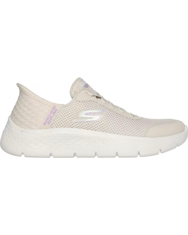 SKECHERS 124836 SLIP-INS CASUAL SNEAKERS FOR WOMEN BEIGE