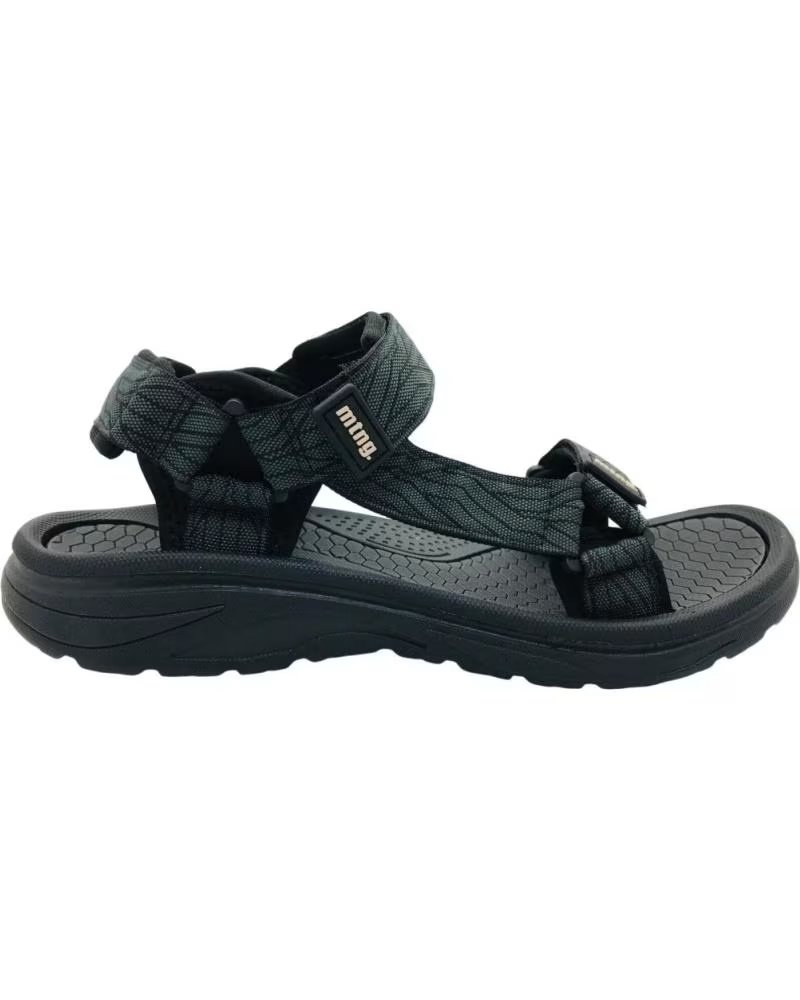 SANDALIAS TREKKING MTNG 84660 AJUSTABLES NYLON NEGRO C59810 - PRINT STRIP