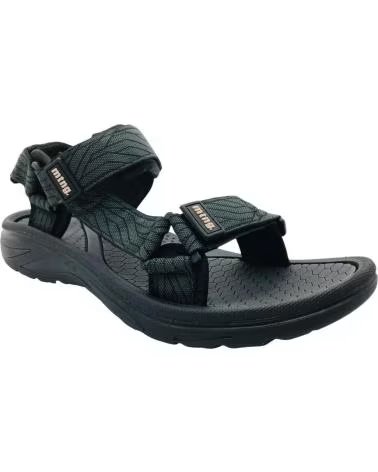 SANDALIAS TREKKING MTNG 84660 AJUSTABLES NYLON NEGRO C59810 - PRINT STRIP