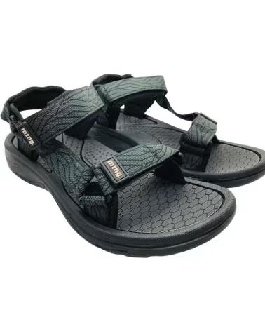 SANDALIAS TREKKING MTNG 84660 AJUSTABLES NYLON NEGRO C59810 - PRINT STRIP