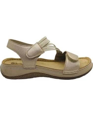INBLU SANDALO COMFORT DONNA LL000008 PLATINO RIF 1172769
