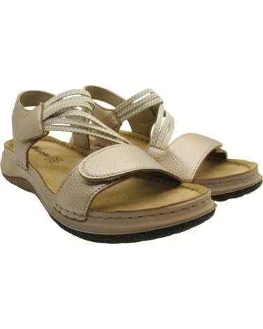 INBLU SANDALO COMFORT DONNA LL000008 PLATINO RIF 1172769
