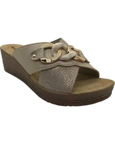 INBLU SANDALIA CUNA CONFORT MUJER GO000016 ARENA