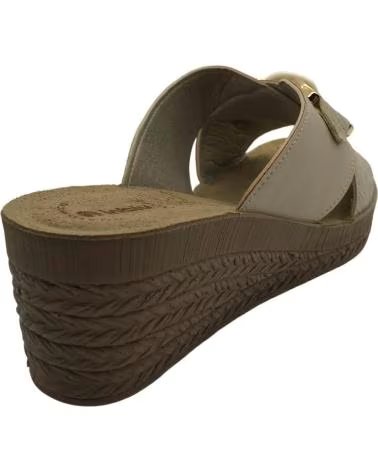 INBLU SANDALIA CUNA CONFORT MUJER GO000016 ARENA