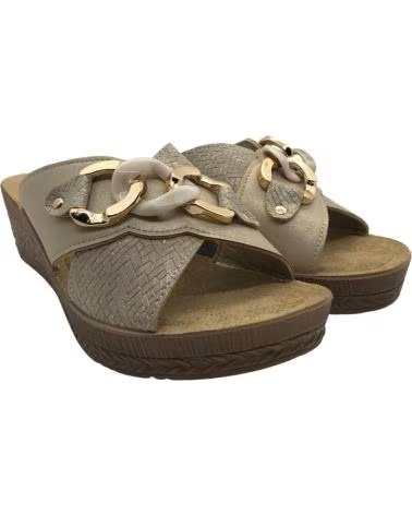 INBLU SANDALIA CUNA CONFORT MUJER GO000016 ARENA