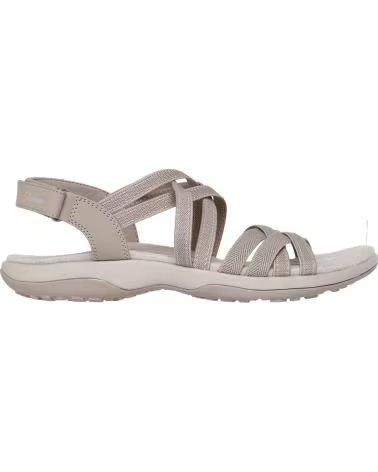 SKECHERS SANDALI DA DONNA 163571 TAUPE