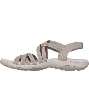 SKECHERS SANDALI DA DONNA 163571 TAUPE