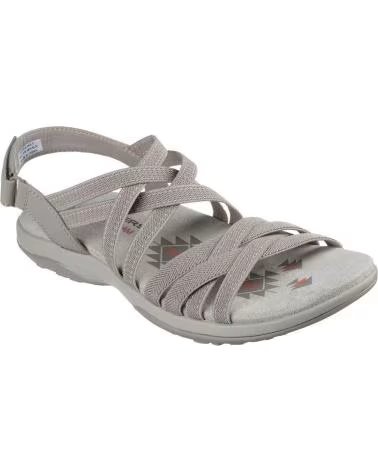 SKECHERS SANDALI DA DONNA 163571 TAUPE